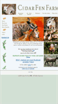 Mobile Screenshot of cedarfenfarm.com